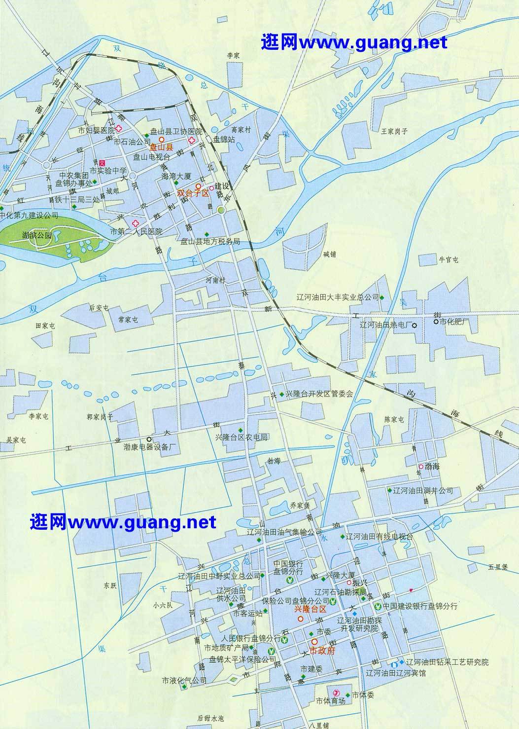 最新盘锦兴隆台地图，城市发展与地理变迁解读