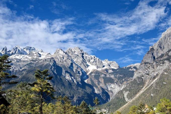 丽江玉龙雪山，自然奇观魅力与变迁的壮丽画卷